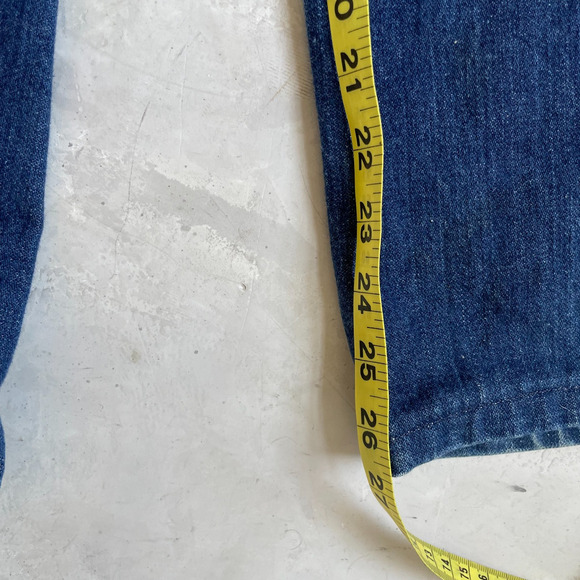 Vintage 80s Jordache Horse Logo Jeans High Waist sz 34 L Straight Leg Hong Kong - Picture 10 of 11